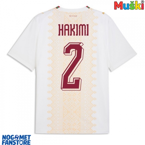 Maroko Achraf Hakimi #2 Gostujuci Dres SP 2026 Kratak Rukav